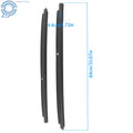 Set of 2 Front Outer Window Weatherstrip Seals for Silverado/Sierra 1500 (1999–2006)