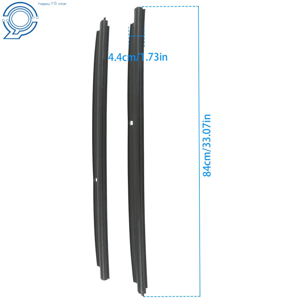 Set of 2 Front Outer Window Weatherstrip Seals for Silverado/Sierra 1500 (1999–2006)