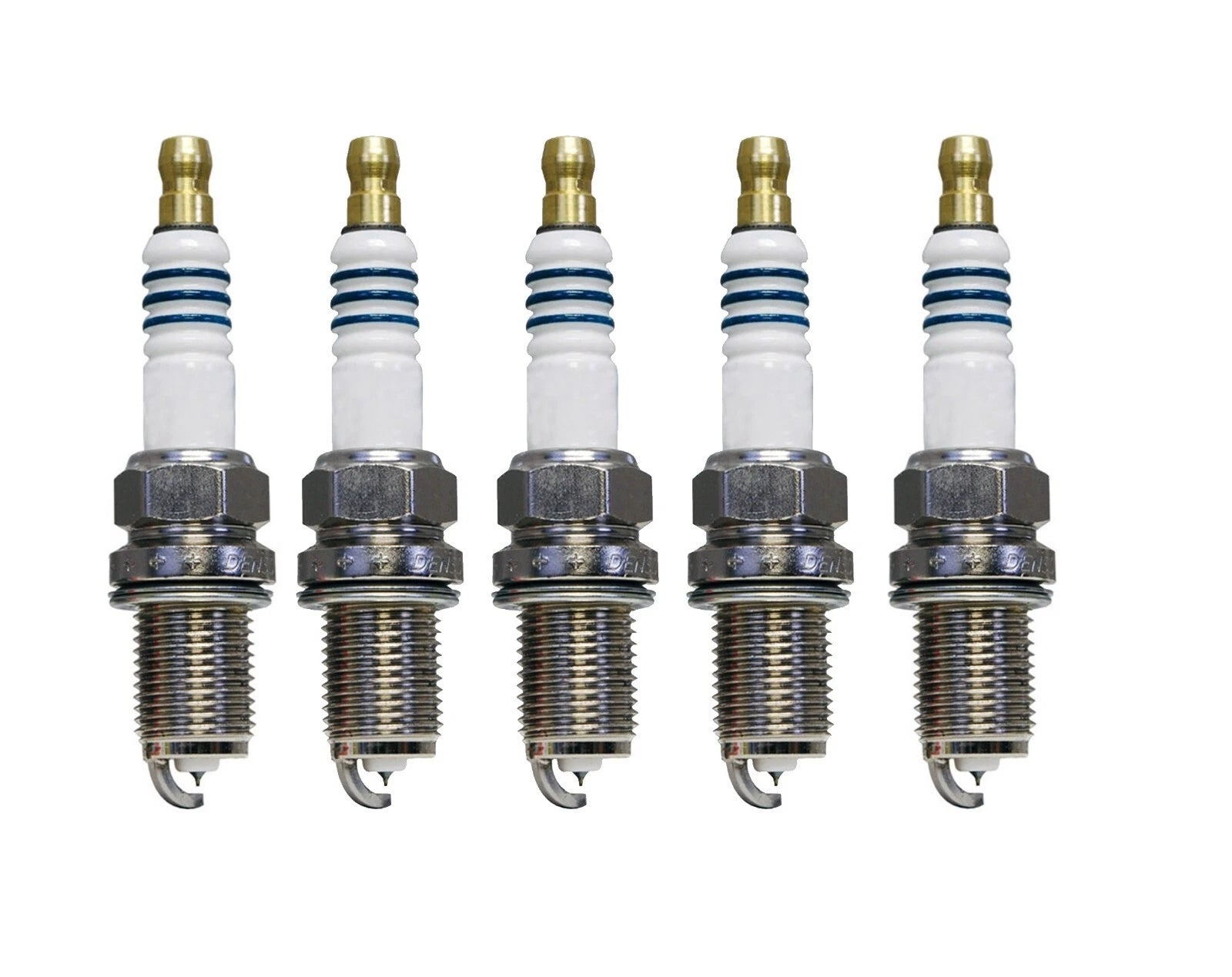 Set of 5 Denso Iridium Power Spark Plugs for