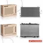 2X Radiator & AC Condenser Cooling Kit for Infiniti I30 Nissan Maxima (1996–2001)
