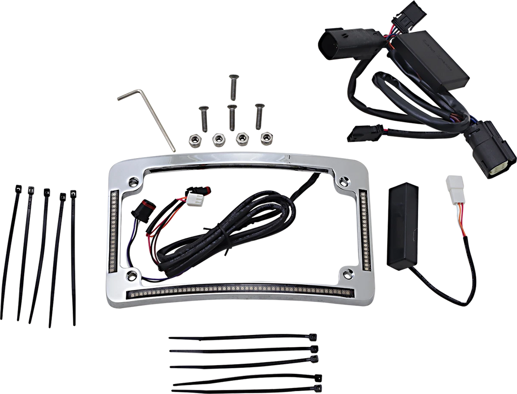 License Plate Frame for Custom Dynamics (TF05-BCM-C)