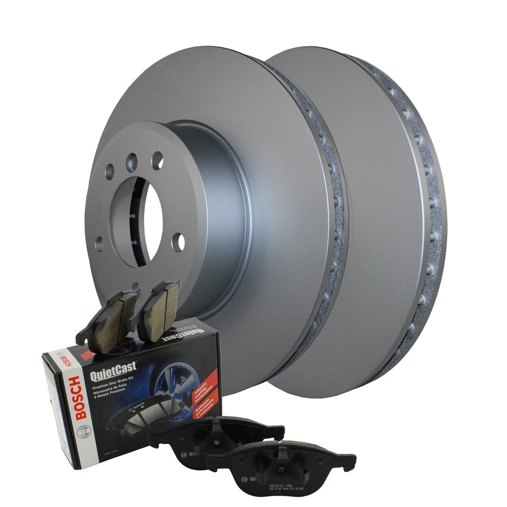 Front Brake Kit 324mm Rotors & Bosch Ceramic Pads for BMW E60 E61 (2007–2010)