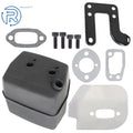 Exhaust Muffler Deflector Kit for Husqvarna 272S 268K (1990–1999)