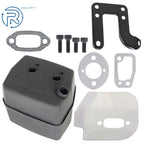 Exhaust Muffler Deflector Kit for Husqvarna 272S 268K (1990–1999)