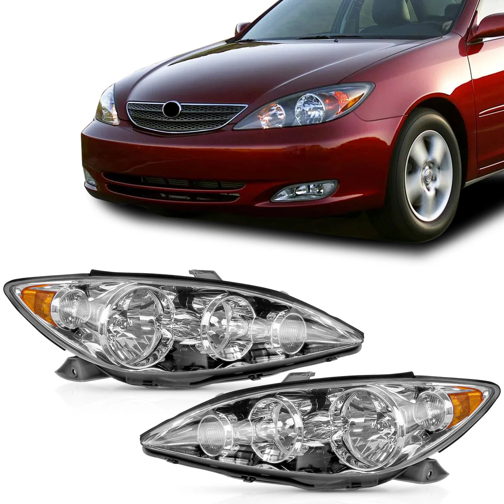 2X Headlight Set for Toyota Camry (2005–2006)