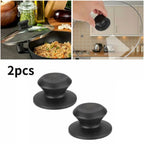 2X Pot Lid Knob Covers for Kitchen Pan (Heat Resistant)