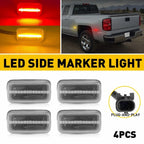 Set of 4 LED Fender Side Marker Lights for Chevy Silverado 2500/3500HD (2015–2023)
