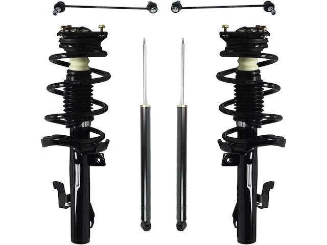 Shock Strut Coil Spring Sway Bar Link Kit for Mazda 3 (2004–2013) YZ133XV