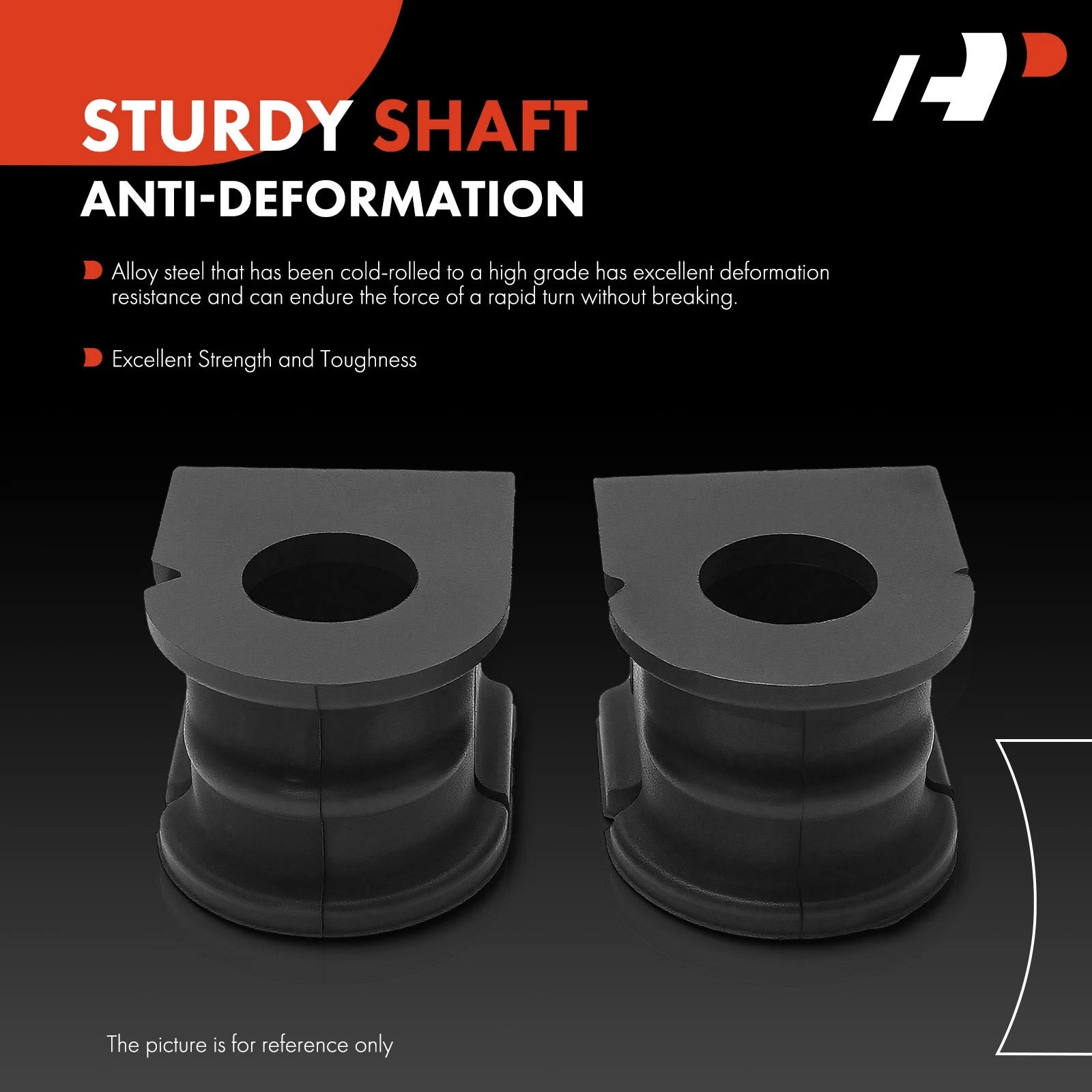 2X Front Sway Bar Bushing Kit for Ford Crown Victoria (1992-2011)