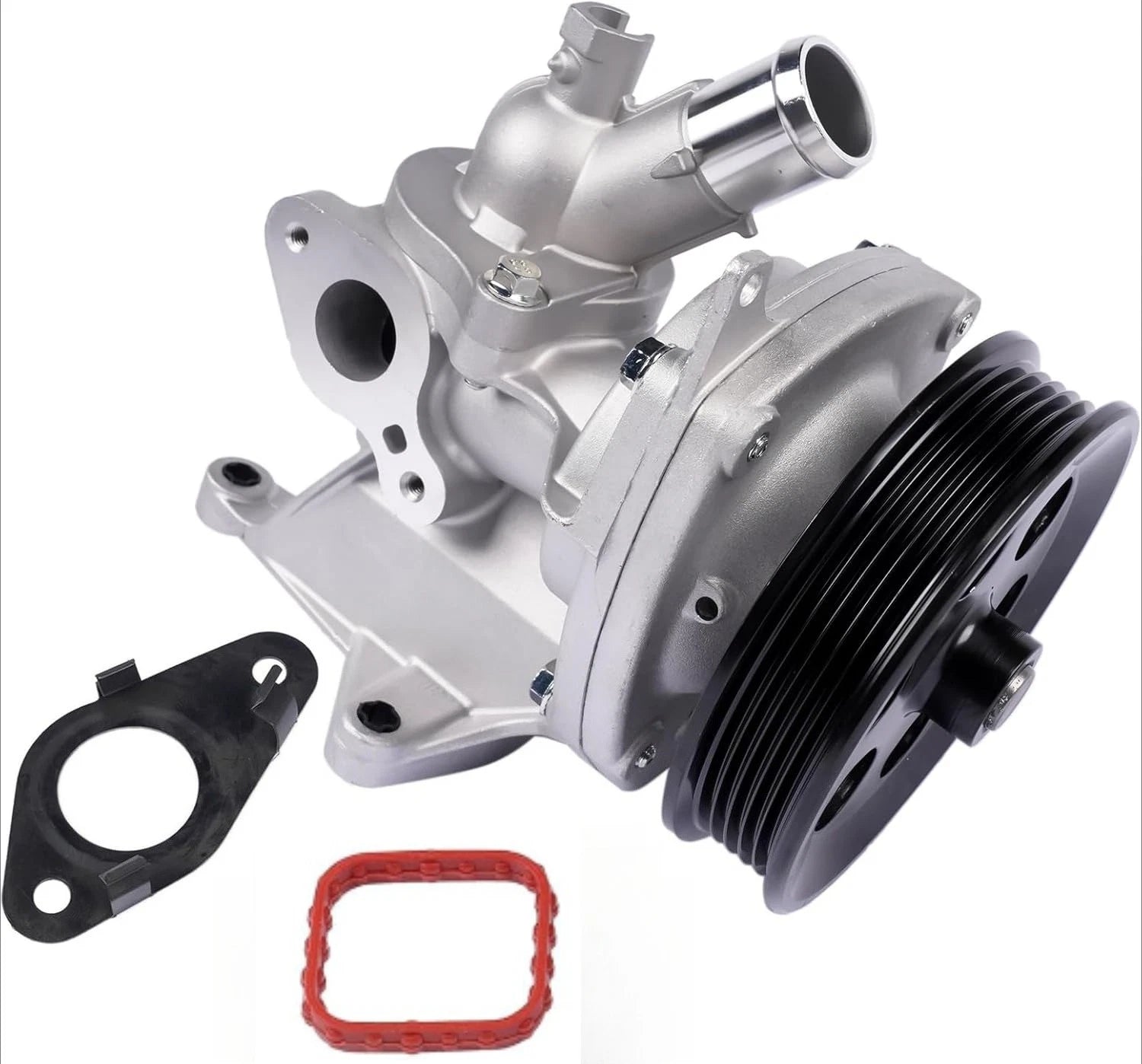 Engine Water Pump w/ Thermostat for Chevrolet Malibu Traverse GMC Canyon Terrain (2008–2021)