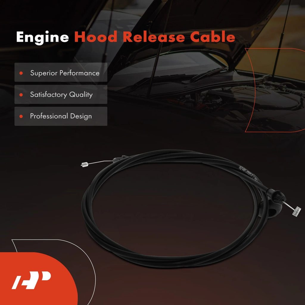 Hood Release Cable for Ford Excursion F-250 F-350 Super Duty (2000–2005)