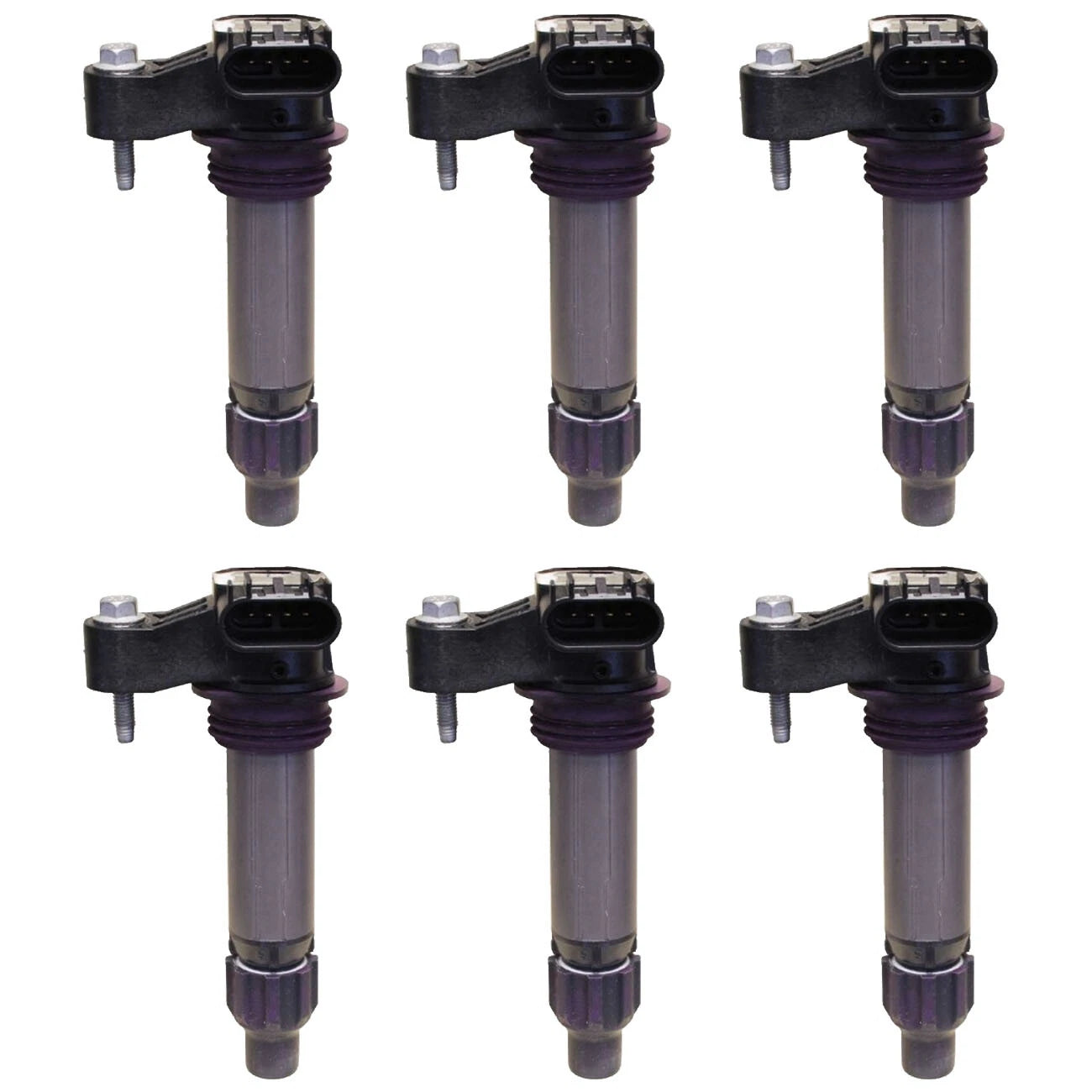 Set of 6 Direct Ignition Coils for Buick Cadillac Chevy GMC Pontiac Saturn (2000–2023)