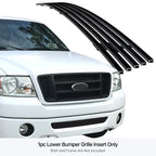 Stainless Black Billet Grille Insert for Ford F-150 (2006-2008)