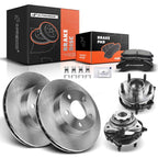 Front Disc Brake Rotor & Pad Set for Ford Ranger Mazda 4WD 