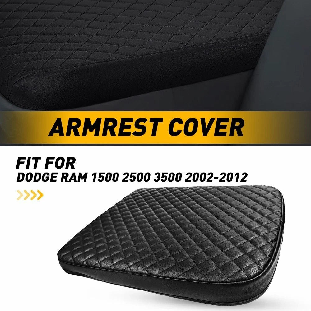 Center Console Lid Armrest Elbow Cover for Dodge RAM 1500 2500 3500 (2002–2012)