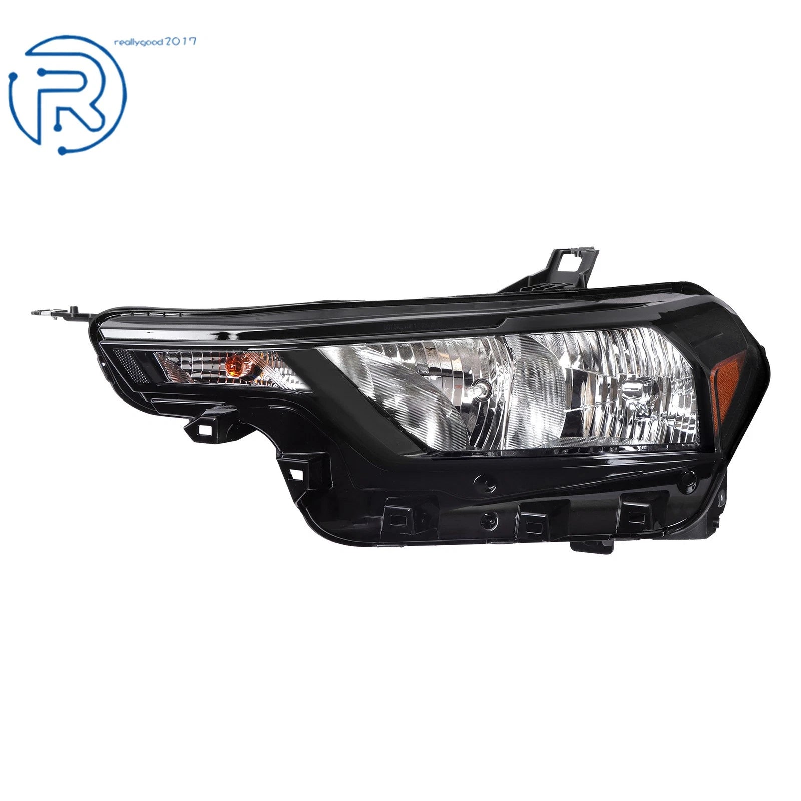 Left Side Headlight Assembly for Chevrolet Colorado (2023–2025) Black Halogen
