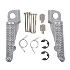Front Rider Footrests Footpeg Pegs for Kawasaki Ninja ZX6R (2009–2018)