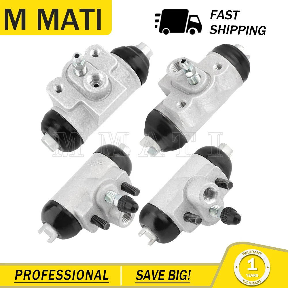 Front Rear Brake Wheel Cylinders for Kawasaki Mule 4010 KAF620 KAF950 (2009–2020)