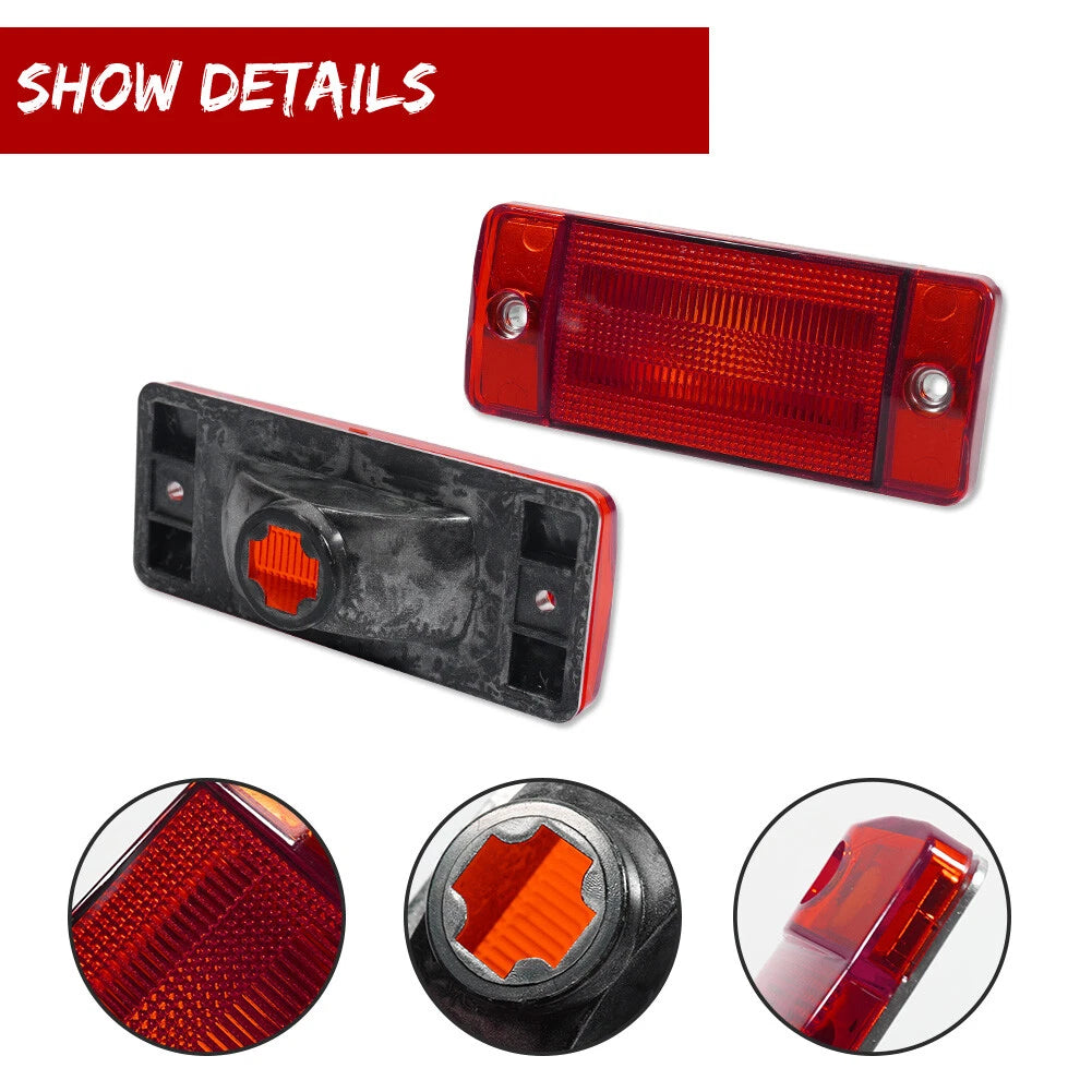 Side Marker for Ford F-100 F-250 F-350 (1970–1972) Front & Rear