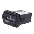 Gauge Hour Meter Black Mechanical Accessories for Engine Replacement