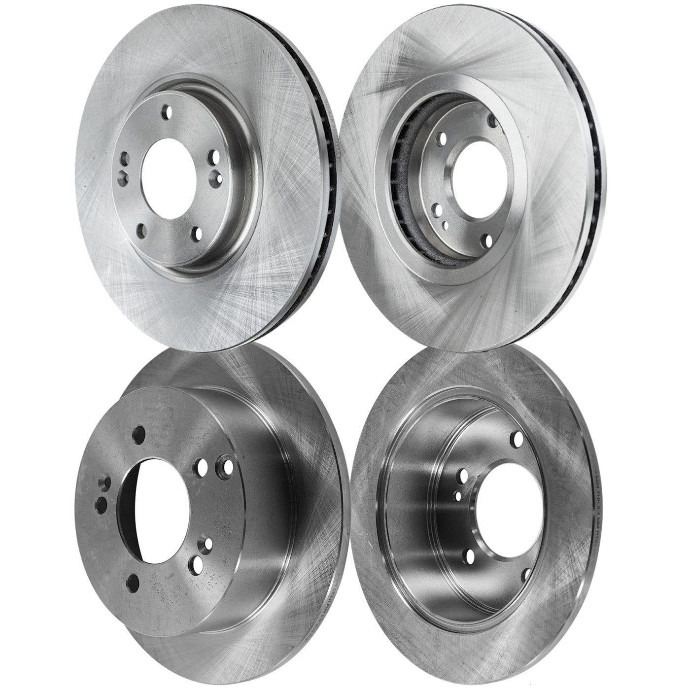 Front & Rear Brake Disc Rotors for Hyundai XG350 (2004–2005)