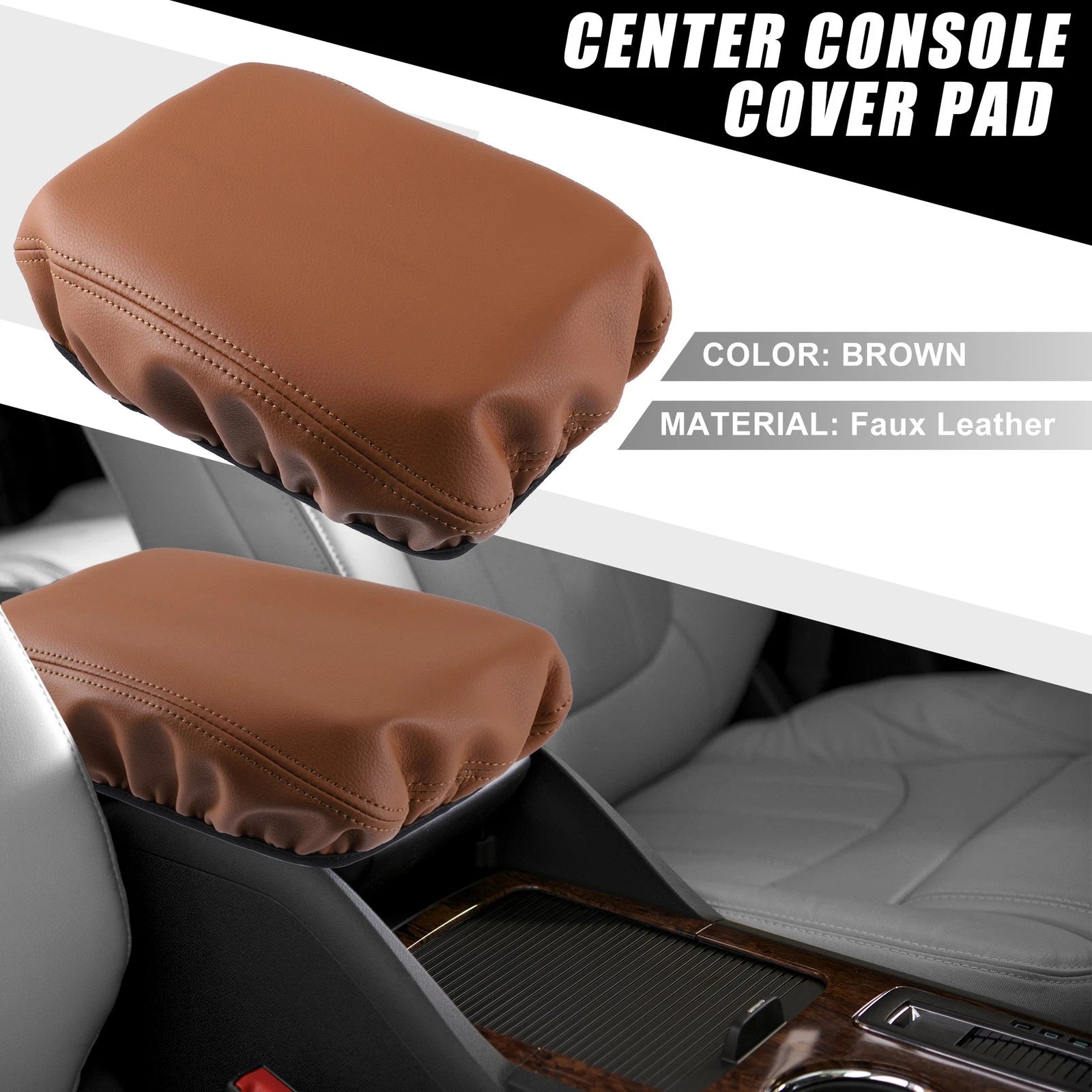 Center Console Pad Armrest Cover for Subaru Outback Legacy (2020–2023)