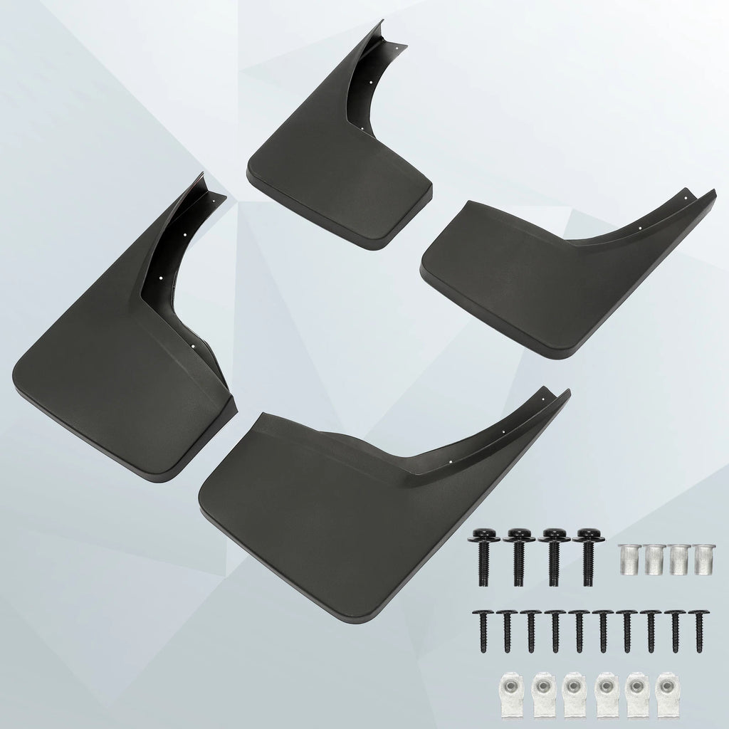 Mud Flaps for GMC Sierra 1500 2500 3500 HD (2014–2018) - Splash Guards Set