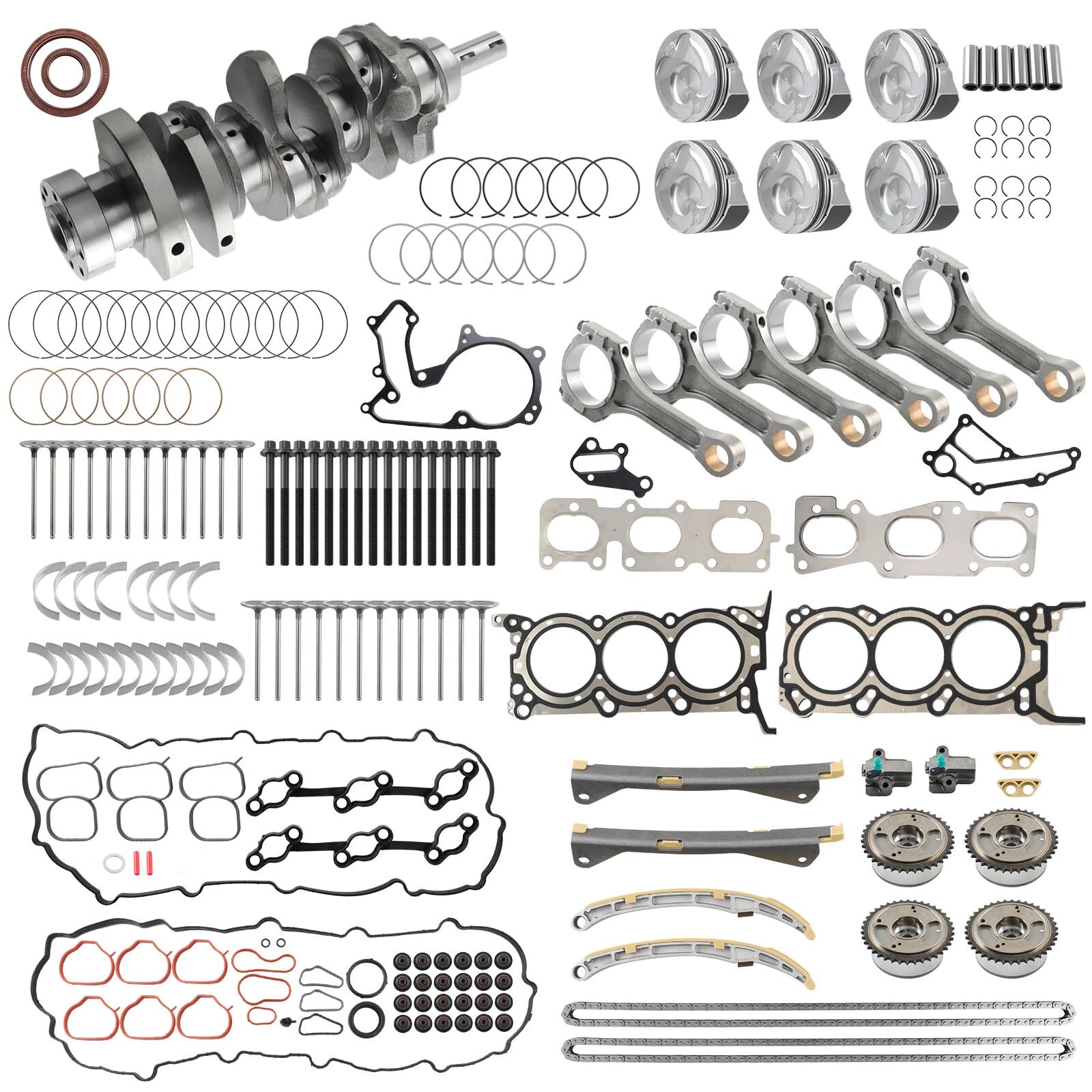 Engine Rebuild Overhaul Kit for Hyundai Kia 3.3L (G6DH)