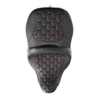 Black Driver Passenger Seat for Harley Touring Electra Tri Glide (2009-2023)