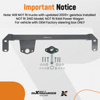 Steering Box Brace Stabilizer Bar for Dodge Ram 1500 2500 3500 (2003–2008)