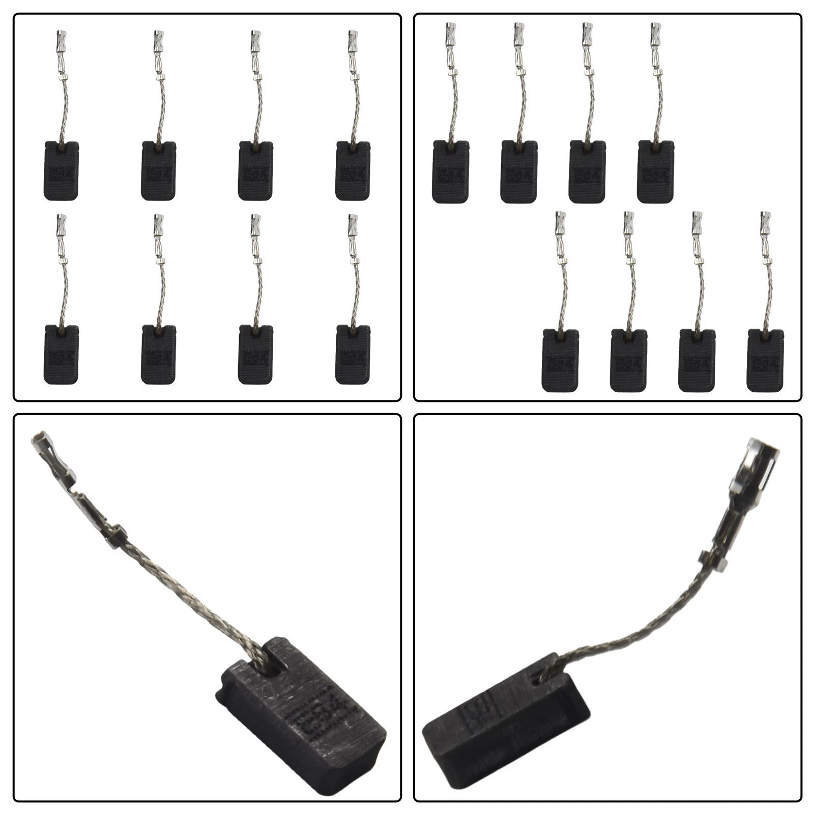 8Pcs Carbon Motor Brushes 5x10x16mm for Bosch GWS 1000 1100 1400 (10-15)