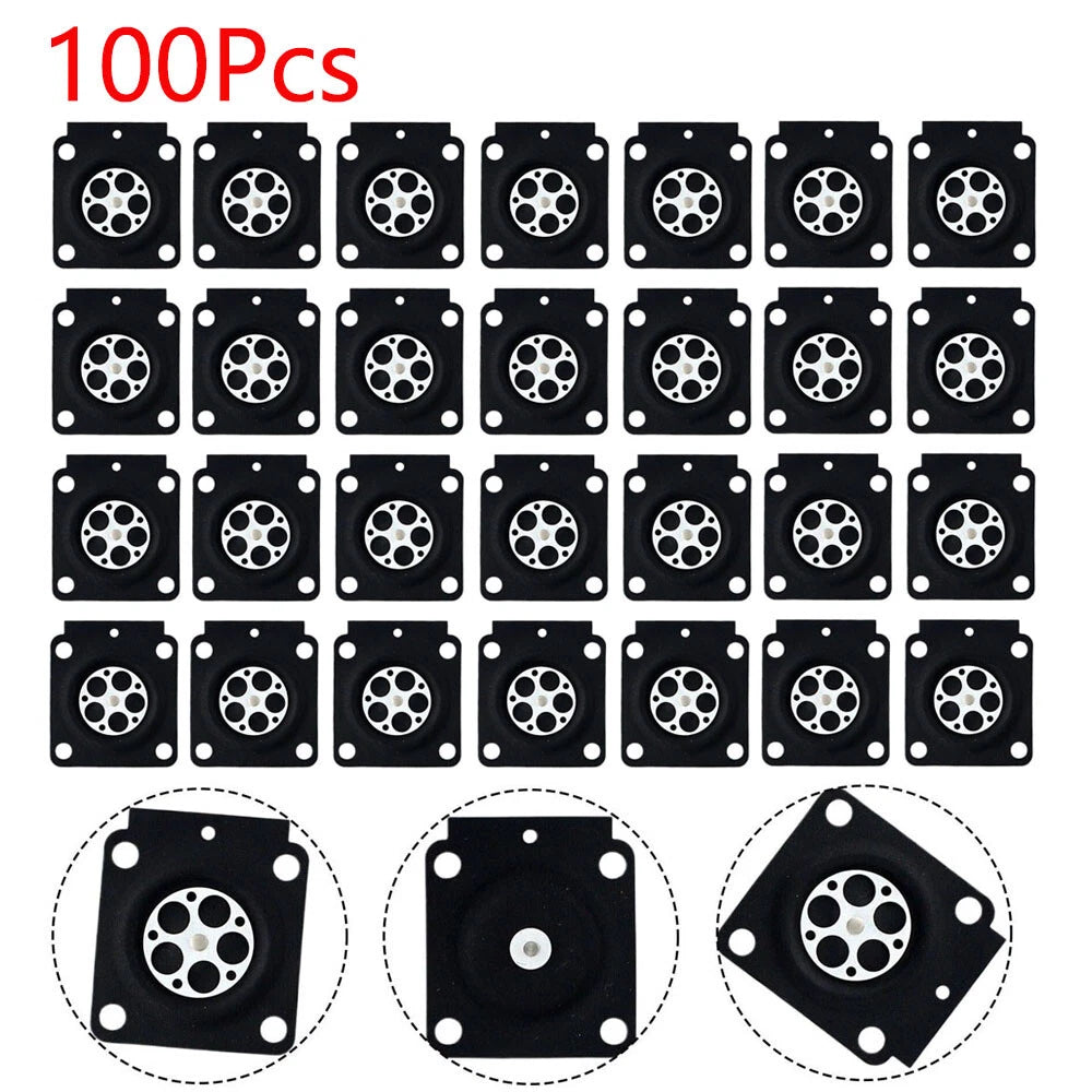 100x Carburetor Metering Diaphragm for Stihl FS38 FS85 (Replacement)