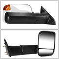 Set of 2 LED Chrome Towing Mirrors for Ram 1500 2009–2016 (Powered, Heated)