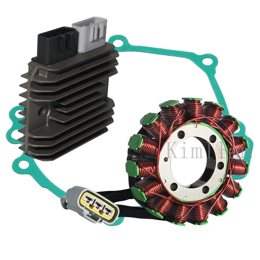 Stator Coil, Rectifier, Gasket for Kawasaki Ninja ZX10R (2008–2010) 21003-0072