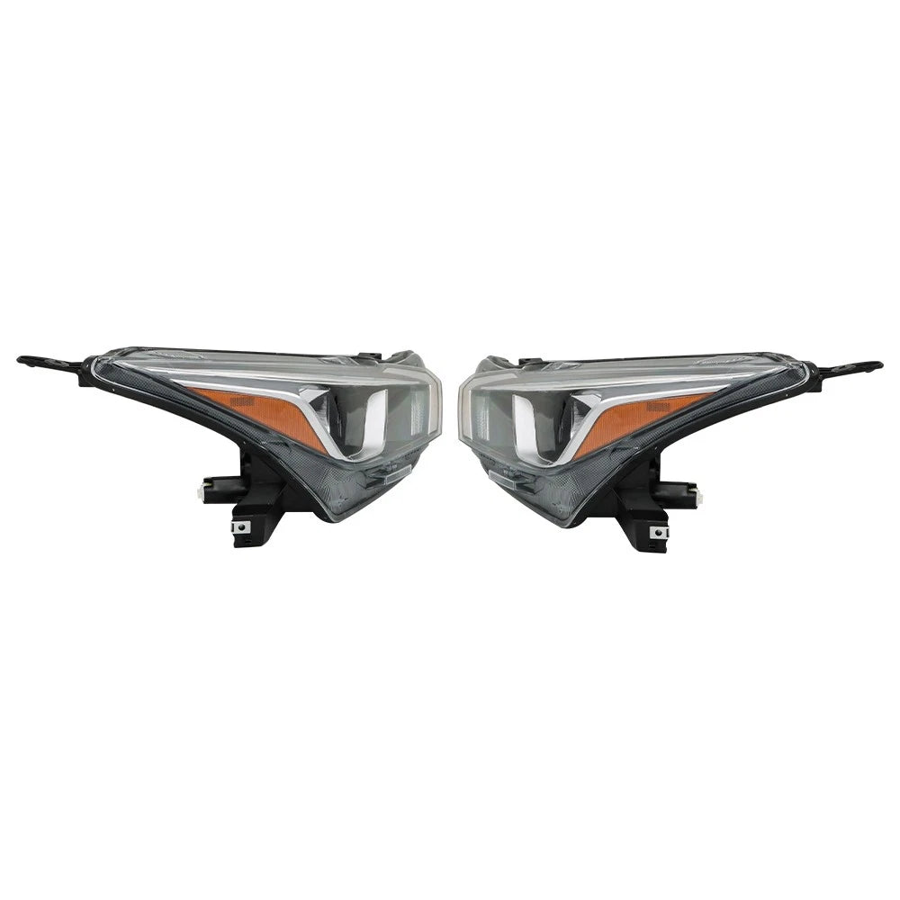 Headlight Assembly Pair for Nissan Versa (2020–2021) Halogen