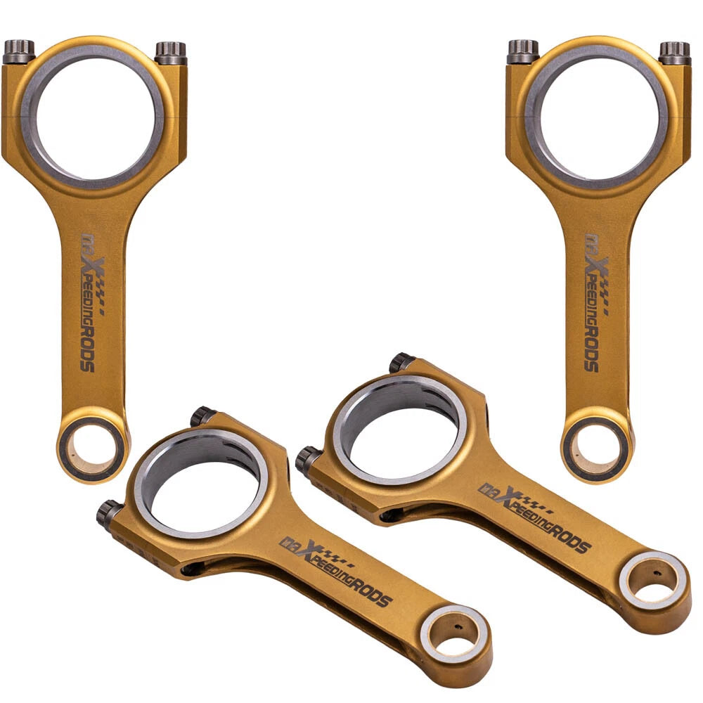 Set of 4 Connecting Rods for Mazda 323 MX-5 Miata (B6 1.6, BP 1.8)