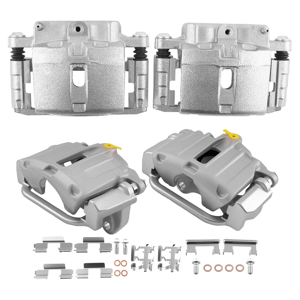 Set of 4 Brake Calipers for Chevy Silverado Sierra 1500 (2003–2006)