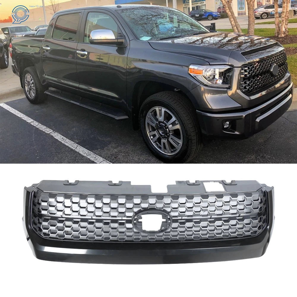 Matte Black Honeycomb Grill for Toyota Tundra (2014–2020)