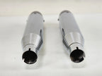 2X Dual Shorty Slip-Ons for Harley Dyna & Sportster (2008–2020) 005-4710499D