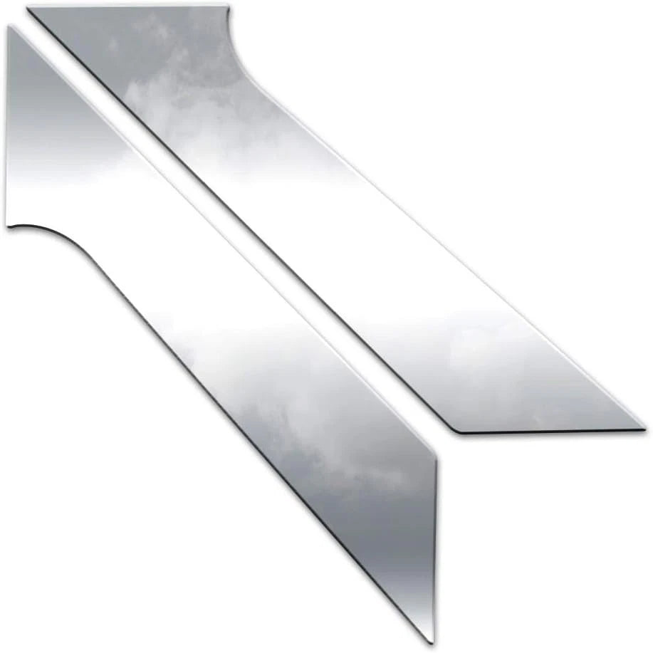 2pc. Luxury FX Polished Rear Window Trim for 2020-2023 Lincoln Corsair