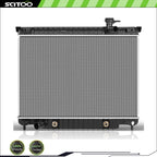 Aluminum Radiator for Oldsmobile Bravada 2002-2004 (4.2L L6) 2458