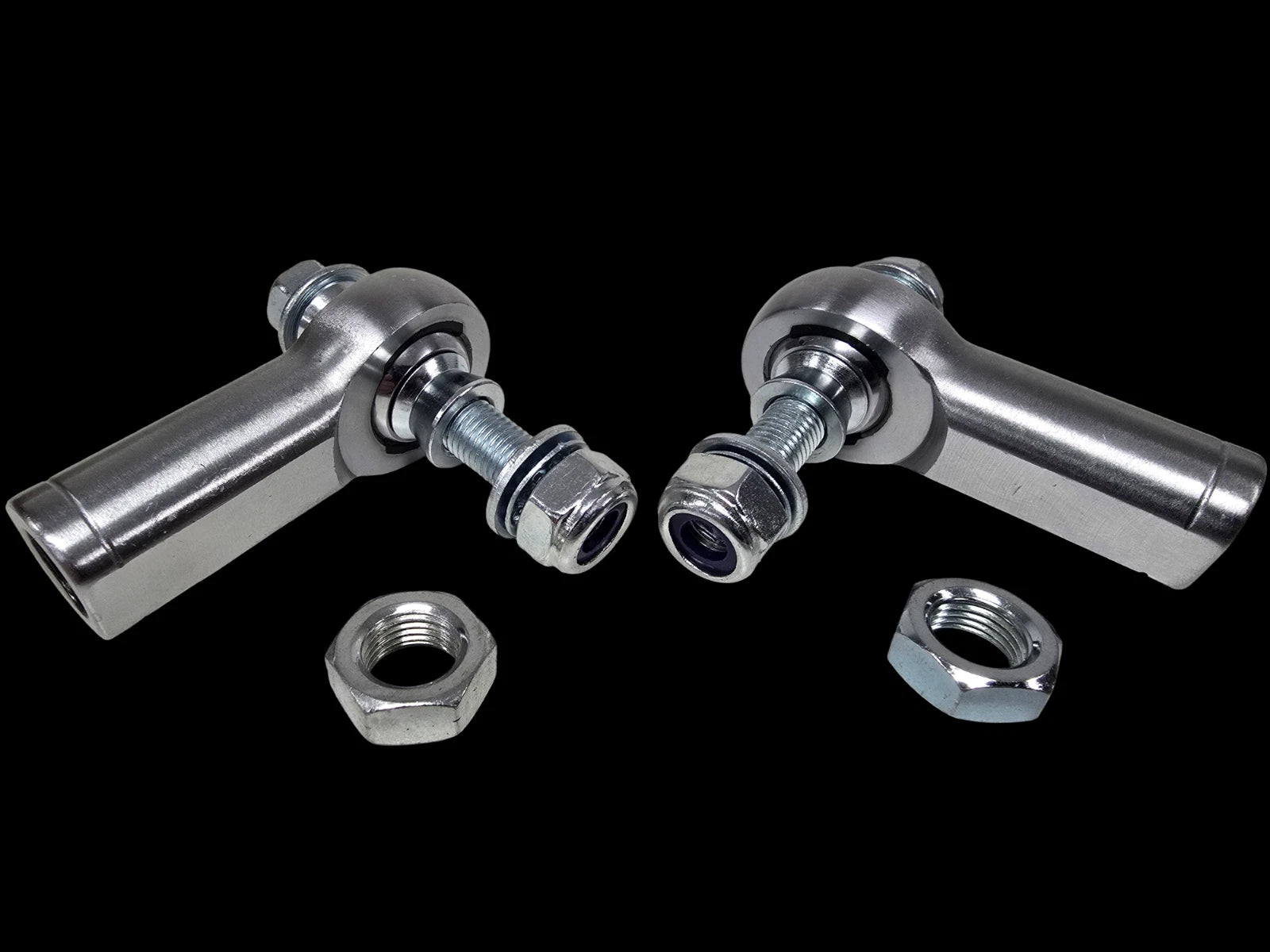 Set of 2 Chromoly Racing Tie Rod Ends for Polaris RZR S 800 (2009–2014)