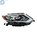 Headlight for Nissan Rogue (2017–2019) Halogen LED DRL Passenger Side