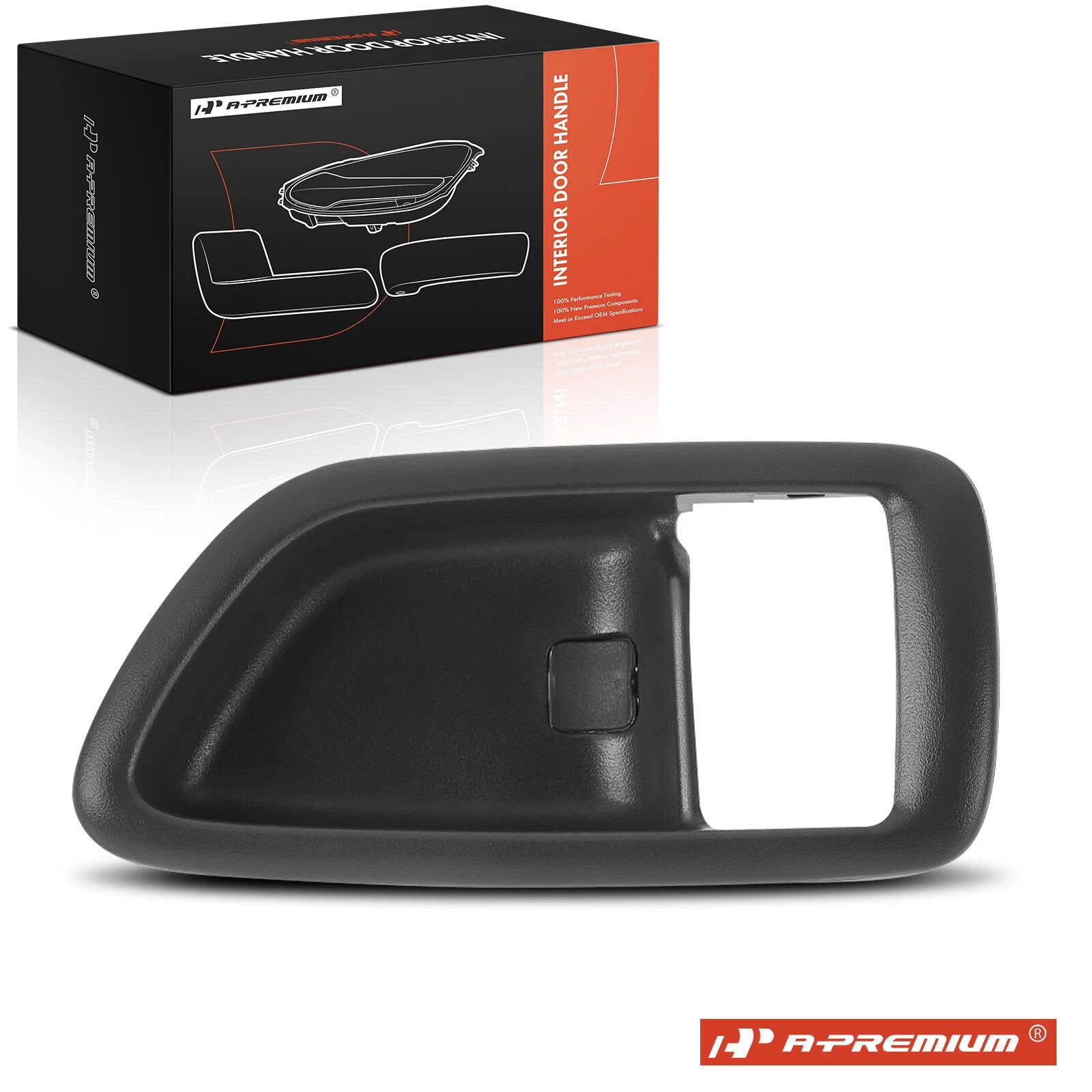 Left Deep Gray Interior Door Handle for Toyota Tundra (2004–2006)