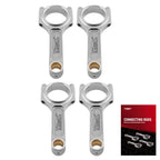 Set of 4 Engine I-Beam Connecting Rods for Ford 2.3L Duratec (2000–2011)