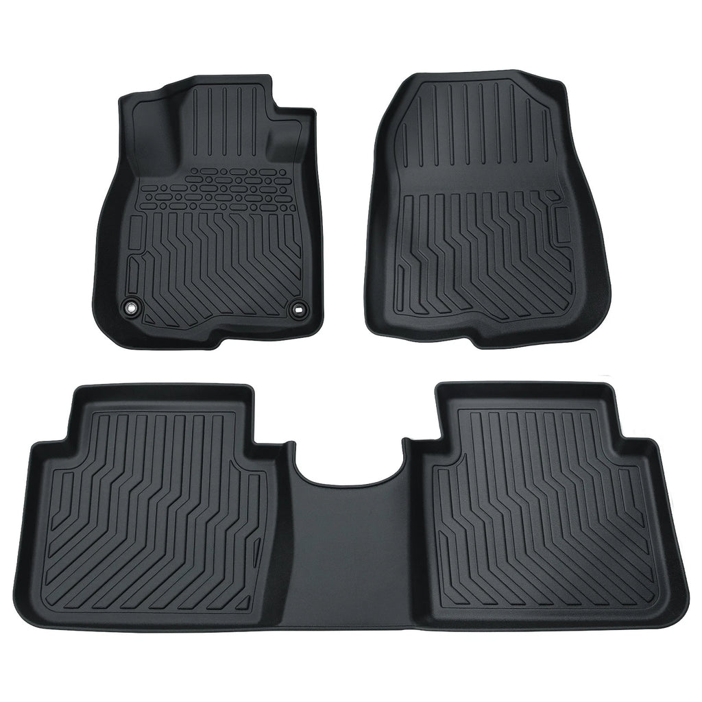 Set of 4 TPE Rubber All Weather Floor Mats for Honda CR-V (2017–2022)