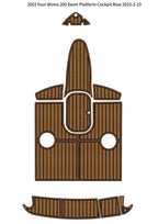 EVA Teak Deck Floor Mat for Four Winns 200 (2003)