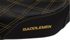SADDLEMEN Pro Series SDC Performance Seat for Motorcycle (Carbon Fiber, Lumbar)