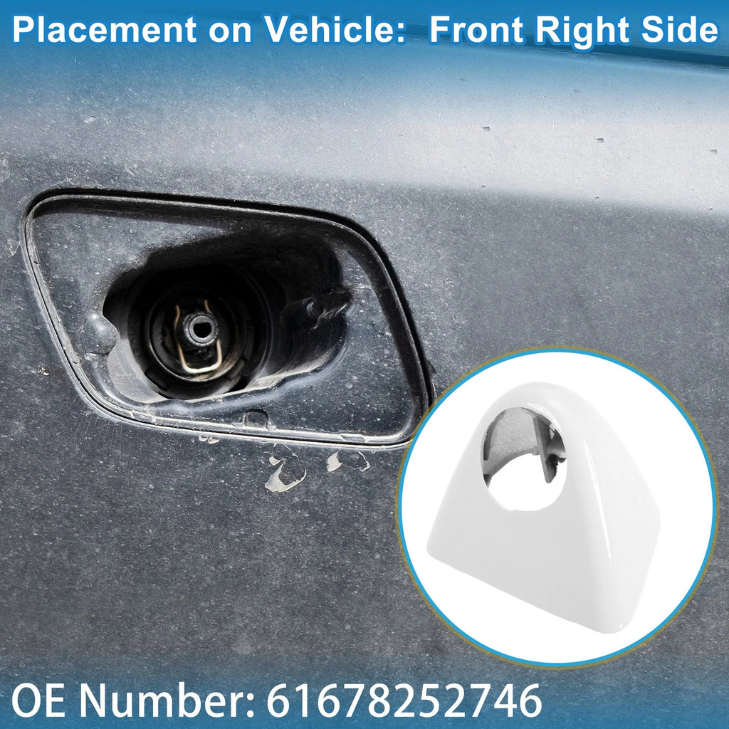 Front Right Headlight Washer Nozzle Cover Cap for BMW X5 (2000–2006)