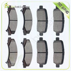 Front and Rear Ceramic Brake Pads for Chevrolet Impala (2013–2016)